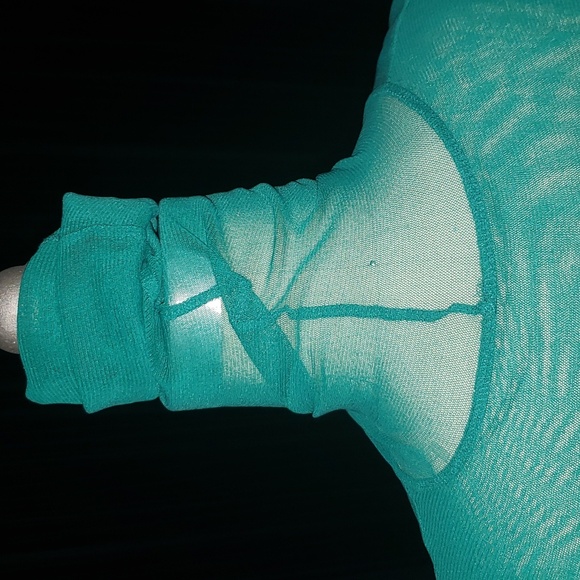 Marc jacobs green semi sheer fitted turtleneck - Picture 6 of 13